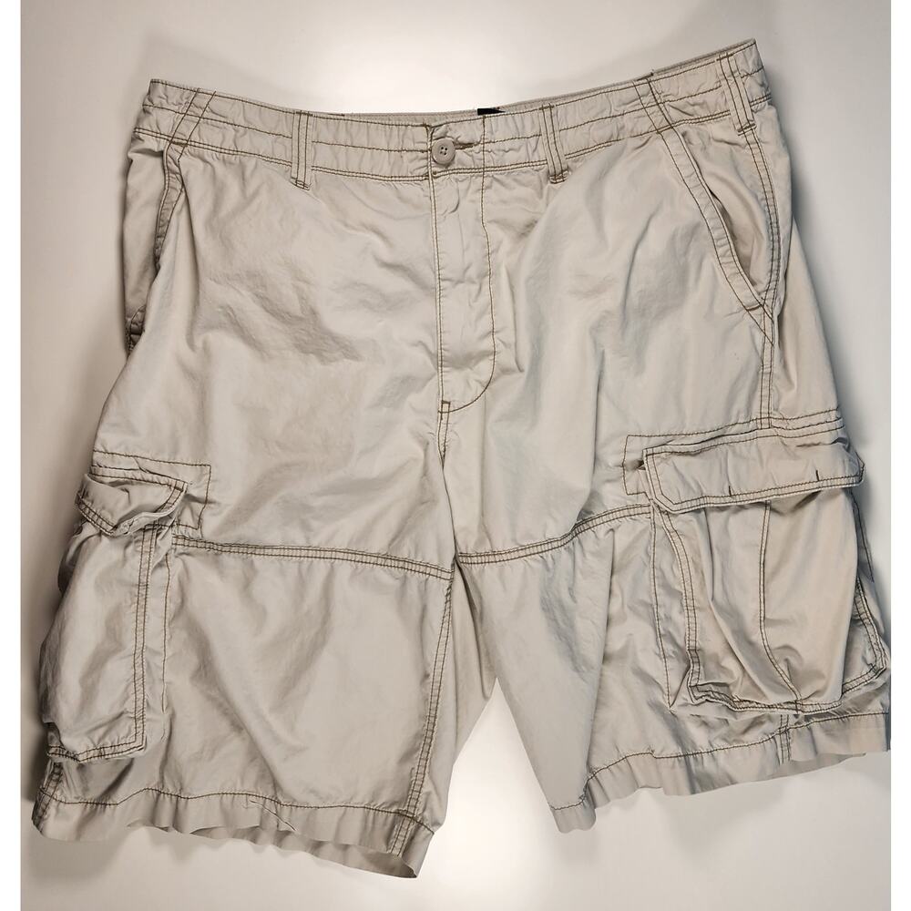 Polo Jeans Ralph Lauren Cargo‎ Shorts Khaki Utility Size 42 Cotton